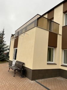 Установка балконного ограждения в Тольятти Дизайн Стекло