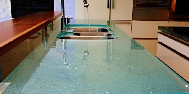 Столешница из стекла