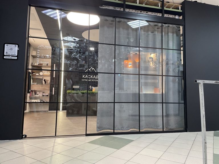 Установка и монтаж стеклянных офисных перегородок Тольятти Самара Сызрань Дизайн Стекло